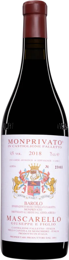 photo du vin Barolo Docg Monprivato Giuseppe Mascarello