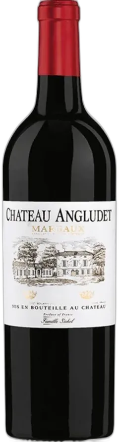 vue du vin Château d’Angludet Margaux Rouge 1988