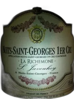 photo du vin la Richemone Jeroboam S.Javouhey