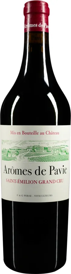 photo du vin les Arômes de Pavie Saint-Émilion Grand Cru Vin de Bordeaux