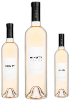 capture du vin Minuty Prestige Rosé 2024
