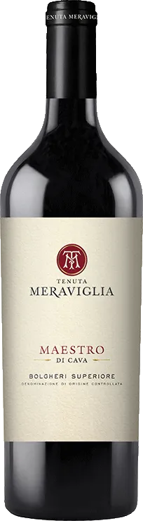 illustration du vin Bolgheri Superiore Doc Maestro di Cava Tenuta Meraviglia 2018