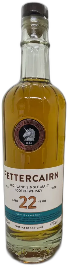 vue du vin Fettercairn 12 Ans
