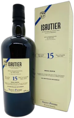 illustration du vin Isautier Rhum Vieux de Mélasse de la Réunion "12 Ans Alfred" Brun Giftbox