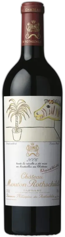 vue du vin Mouton Rothschild