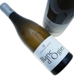 vue du vin la Combe de Malleval Stéphane Ogier Blanc