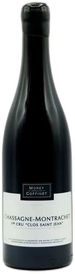 image du vin Domaine Morey Coffinet, Chassagne-Montrachet Premier Cru, Clos Saint-Jean