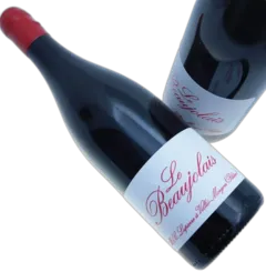 vue du vin le Beaujolais Rouge