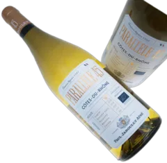 image du vin Paul Jaboulet "Parallele 45" Côtes du Rhône Blanc Bio