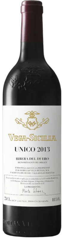 vue du vin Único Vega Sicilia
