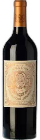 photos du vin Château Pichon Baron 2012