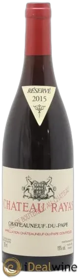 photo du vin Château Rayas Emmanuel Reynaud