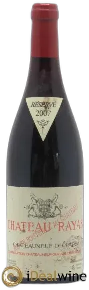 photo du vin Château Rayas Emmanuel Reynaud