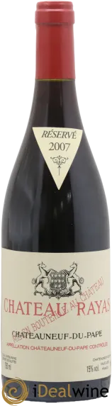 photo du vin Château Rayas Emmanuel Reynaud