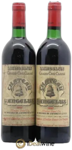 capture du vin Angélus