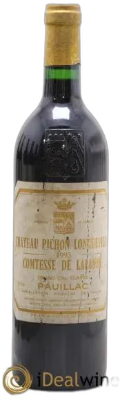 photo du vin Comtesse de Lalande
