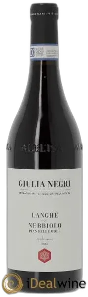 photo du vin Langhe Doc Giulia Negri Nebbiolo