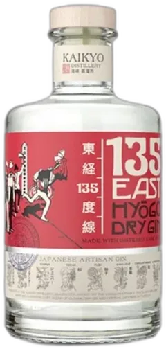 vue du vin Gin Hyogo "135 East" Japon