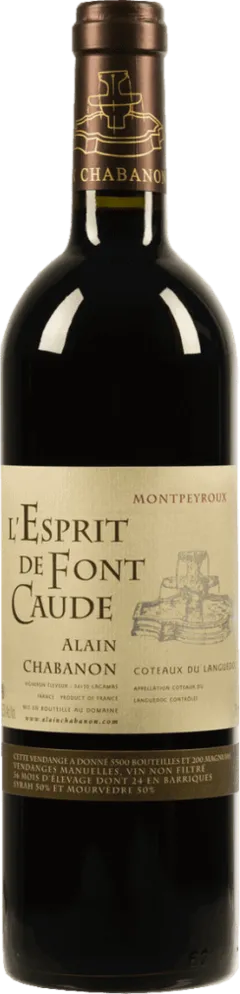 photo du vin l’Esprit de Fontcaude