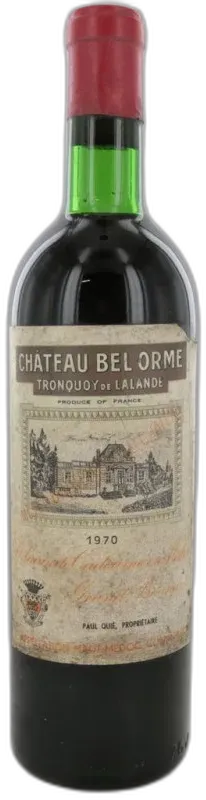 photo du vin Château Bel Orme Tronquoy de Lalande Haut Médoc