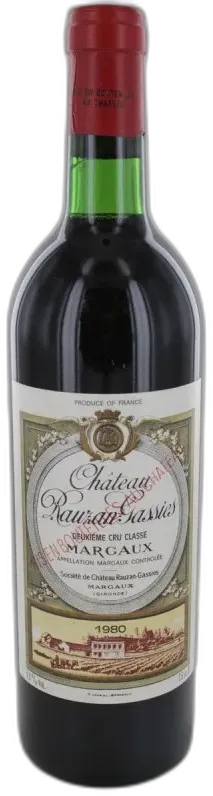 image du vin Rauzan Gassies