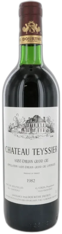 aperçu du vin Château Teyssier