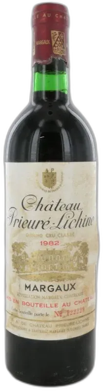 photo du vin Prieuré Lichine