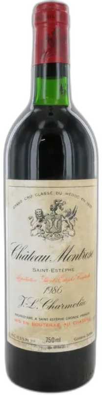 vue du vin Château Montrose