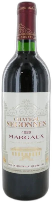 photo du vin Château Segonnes