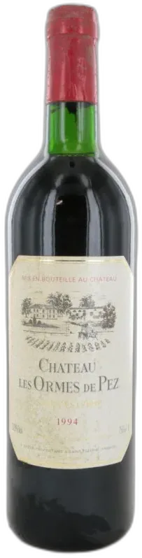 photo du vin Ormes de Pez