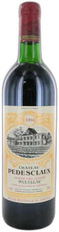 photo du vin Château Pédesclaux