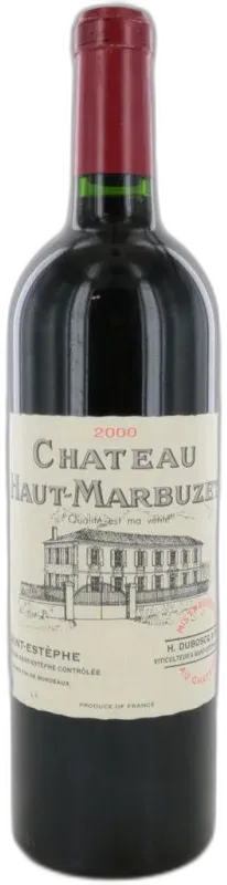 image du vin Château Haut Marbuzet