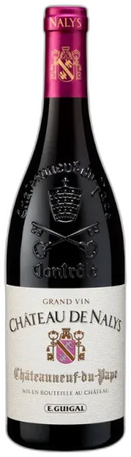 photo du vin Domaine Guigal "Château de Nalys Grand Vin" Châteauneuf-du-Pape Rouge