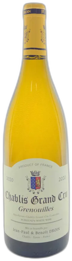 photos du vin Aoc Chablis Grand Cru Vaudésir Domaine Jean-Paul et Benoit Droin