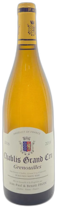 photos du vin Aoc Chablis Grand Cru Vaudésir Domaine Jean-Paul et Benoit Droin