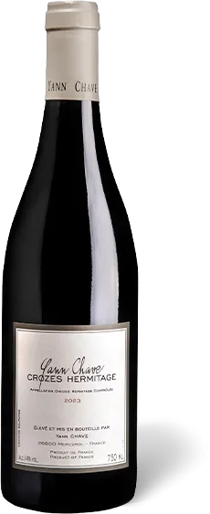photo du vin Yann Chave et Fils "Crozes-Hermitage" Crozes-Hermitage Rouge Bio