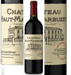 image du vin Château Haut Marbuzet