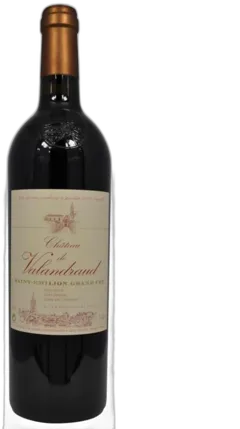 vue du vin Château Valandraud