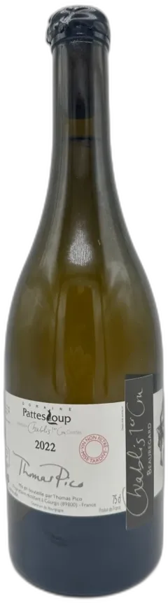 photo du vin Butteaux Domaine Pattes Loup 2015