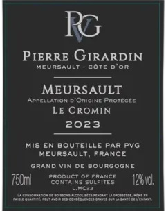 photo du vin le Cromin