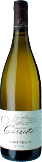 photo du vin Saint-Véran en Combe Blanc Domaine Carrette