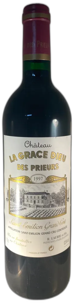 photo du vin Château la Grâce Dieu 1999