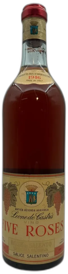 image du vin Salice Salentino Doc Brut "Five Roses Negroamaro Metodo Classico" Leone de Castris