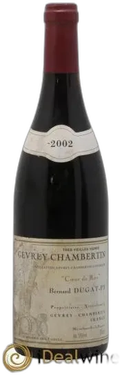 capture du vin Gevrey-Chambertin Coeur de Roy Très Vieilles Vignes Dugat-py