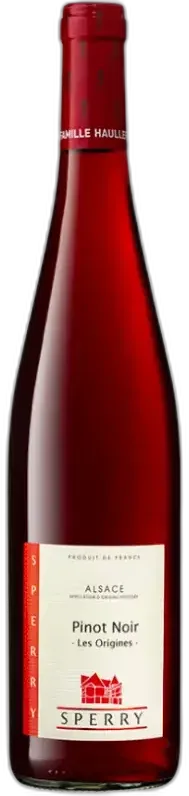 vue du vin Alsace Coteaux Calcaires Pinot Noir