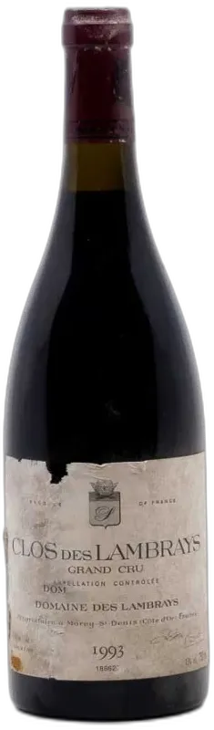 photo du vin Clos des Lambrays Grand Cru Domaine des Lambrays