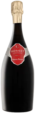 vue du vin Champagne Grande Réserve Gosset