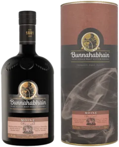 photos du vin The Whisky Jury Single Malt Scotch Whisky "Bunnahabhain Moine" Brun