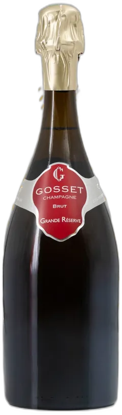 vue du vin Champagne Grande Réserve Gosset