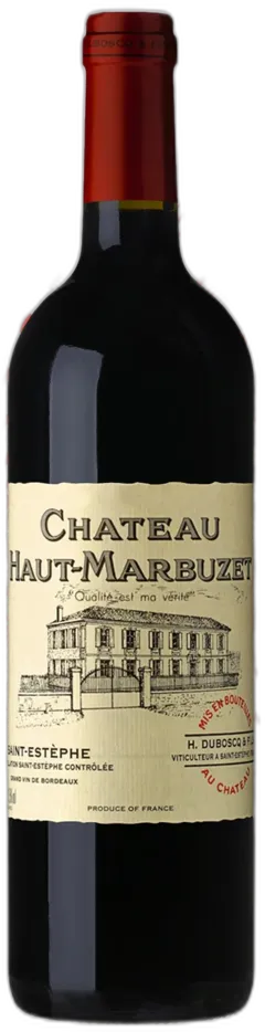 image du vin Château Haut Marbuzet